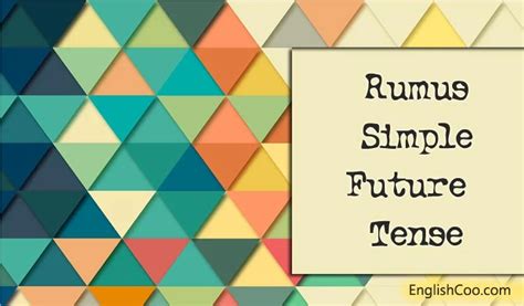 Image result for Rumus Simple Future Tense