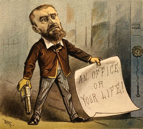 The killer of President Garfield, used a gun with an Ivory grip - it ...