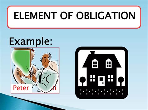 Elements Of Obligation