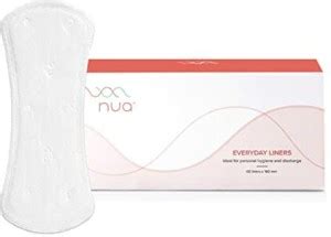 Nua Everyday Panty Liners (Pack of 48) || Super Thin (1mm) Panty Liners ...