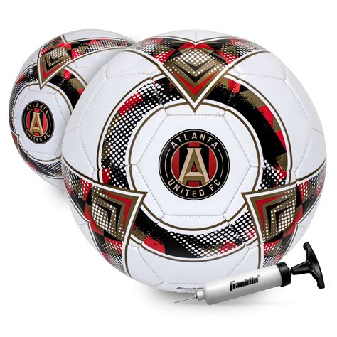 Franklin Sports MLS Atlanta United Soccer Ball - Official Size 5 Soccer ...