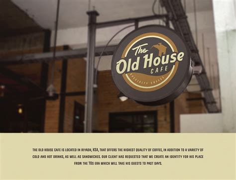 THE OLD HOUSE CAFE- BRANDING :: Behance
