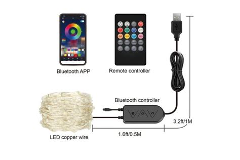 Image result for LED String Lights Remote Control