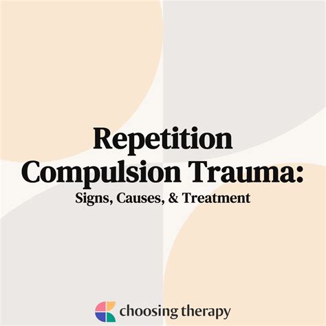 Image result for Repetition Compulsion Examples