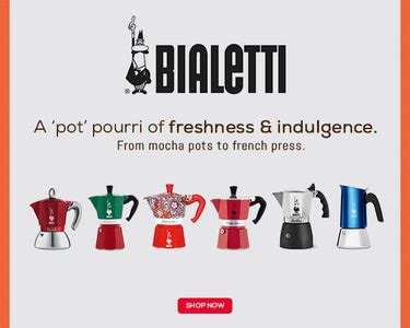 Shop- Coffee Machines & Equipments in India| Bialetti, Melitta, Ariete