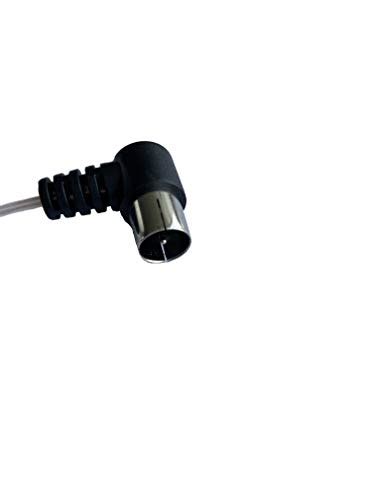Buy FM Dipole Antenna75 Ohm T-Type/Y-Type Indoor F Male Plug Connector ...