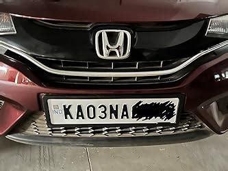 Moto Utility Car Number Plate and Black Frame| Non hsrp Without bar ...