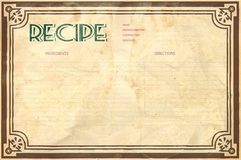 Image result for Printing Recipe Cards On Computer
