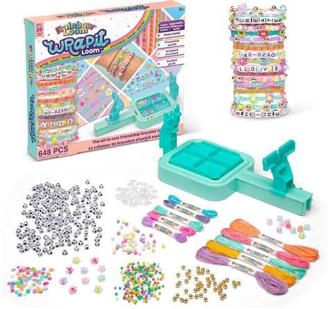 Amazon.com: Rainbow Loom: Wrap it Loom Bracelet Maker - DIY Friendship ...