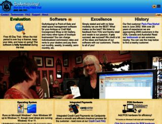 Access goantiquing.net. GoAntiquing! Point-of-Sale