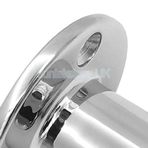 2pcs Boat Rail Round Stanchion Base Stainless Steel Fit 22mm Tube 90 ...