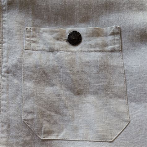 "white color silver button design tyrolean shirt" | NER ネル 下北沢 古着屋 ...