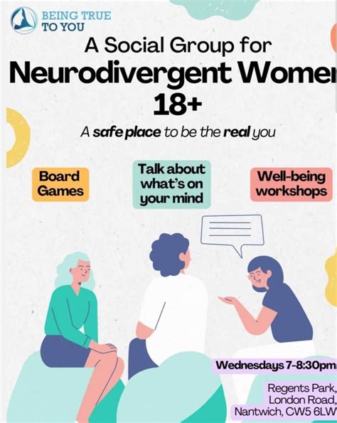 Social Support Group For Neurodivergent Women , Suite 10 Main Building ...