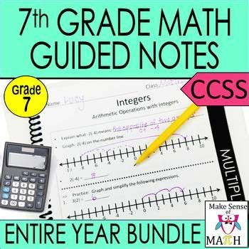 Image result for 7th Grade Math Notes
