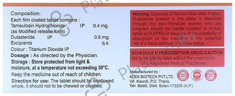 Flopro-D Tablet MR - Save -17% on Substitute Medicine