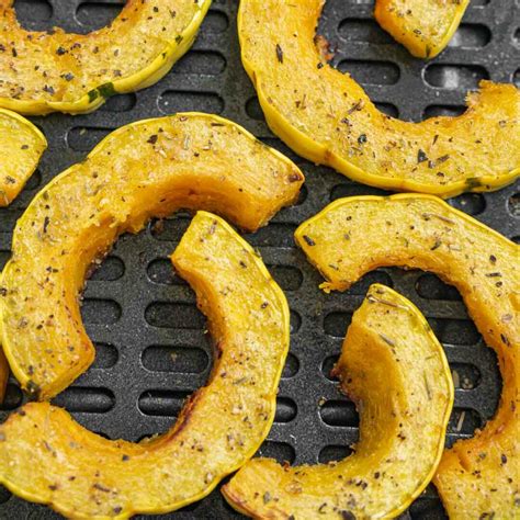 Air Fryer Delicata Squash | Babaganosh