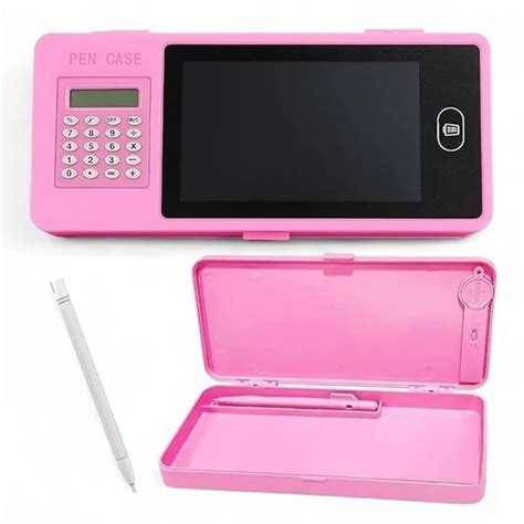 LCD Writing Tablet Pencil Box with Calculator | Multifunctional ...