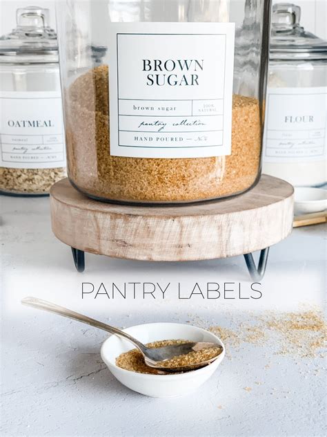APOTHECARY Pantry Label Packs Customization Available waterproof and ...