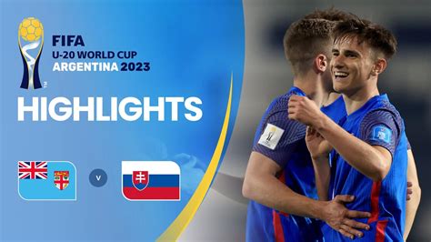 Fiji v Slovakia | Group B | FIFA U-20 World Cup Argentina 2023 ...