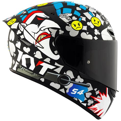 KYT TT Course Riccardo Rossi Replica Matt Helmet– Moto Central