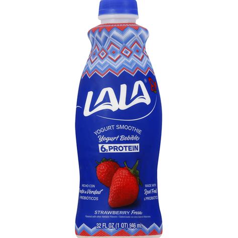 Lala Strawberry Yogurt Smoothie Nutrition Facts at Andy Summer blog
