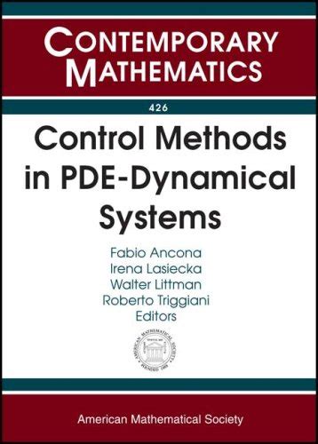 Buy Control Methods in PDE-dynamical Systems (Contemporary Mathematics ...