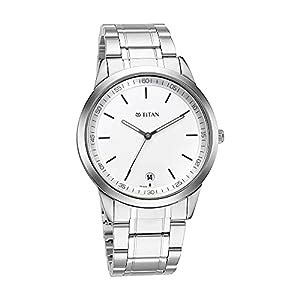 Buy Titan Analog White Dial Men's Watch-1806SM03/NP1806SM03 at Amazon.in