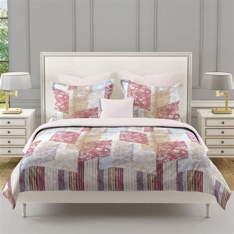 Buy SWAYAM Ananda Cotton Printed 210TC 3Pcs Super King Bedsheet Set ...