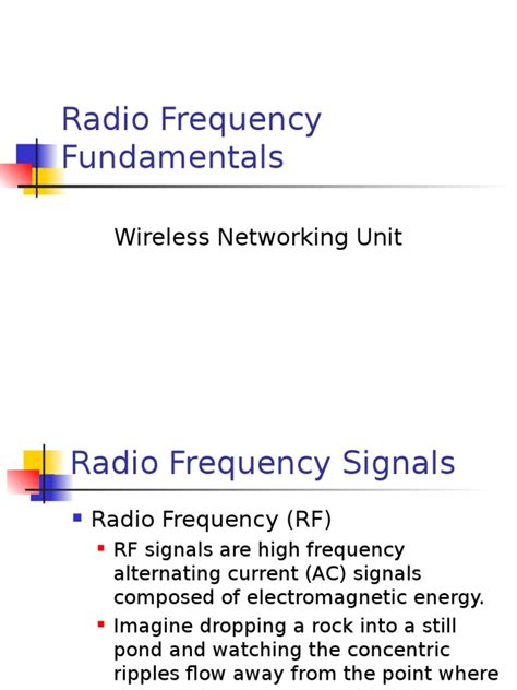 Image result for Radio Frequency Tutorial