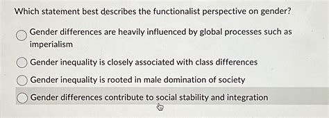 Image result for Structural Functionalist Paradigm Gender Examples