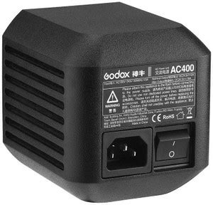 GODOX AC400 AC Power Unit Source Adapter with Cable for AD400PRO Camera ...