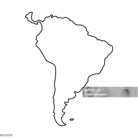 South America Map High-Res Vector Graphic - Getty Images