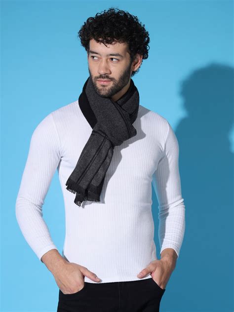 Black Muffler, wool mufflers, mens black scarf, scarf for men winter ...