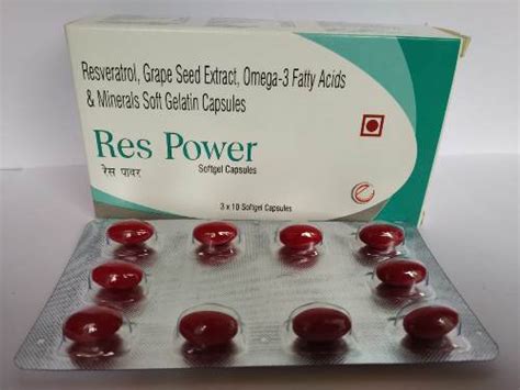 RES POWER SoftGel Capsules Evershine Lifesciences Pvt. Ltd.