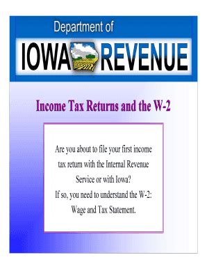 Fillable Online iowa Iowa fillable w 2 form Fax Email Print - pdfFiller