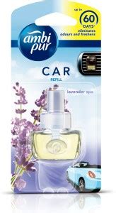 Ambipur Lavender Spa Car Freshener Refill Car Freshener Diffuser ...