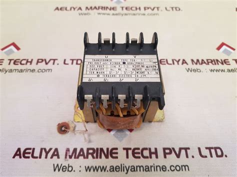 Terasaki Electric Tsa-55 L1 Transformer 460V 60Hz – Aeliya Marine