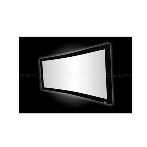 Elite Screens Lunette 235 Series Curved Fixed Frame Projector Screen