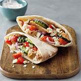 Greek Grilled Chicken Pitas Recipe | Taste of Home