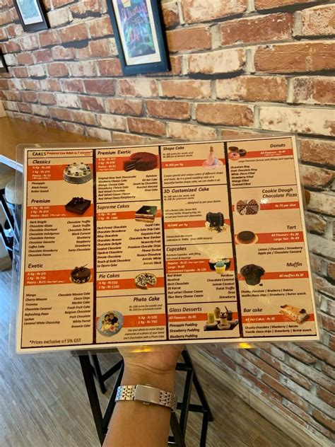 Menu at 7th Heaven, Kolkata, BF-195