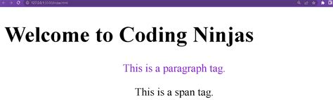 Image result for Tutorial Points HTML Classes