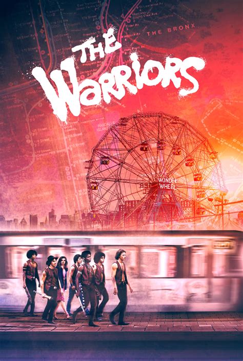 Warriors Movie Poster The Warriors Movie Poster 1979 Insert (14x36)