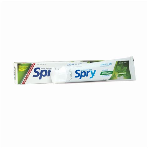 Spry Dental Defense System Xylitol Toothpaste, Tartar Control ...