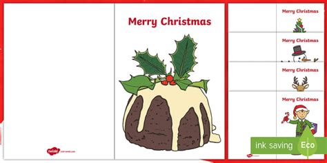 Christmas Card Design Templates - Classroom Resource