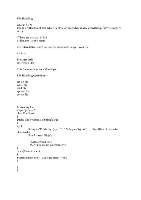 Image result for Java File Working Step