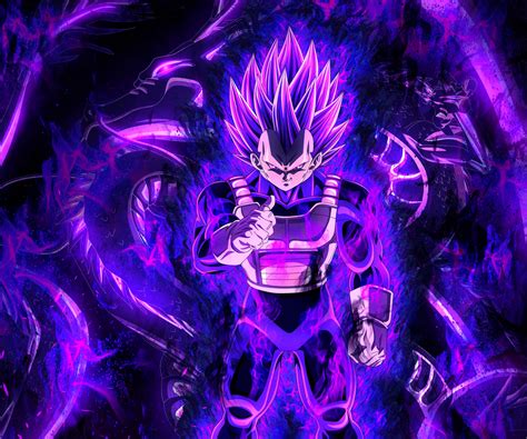 Download Cool Vegeta from Dragon Ball Z is Ready to Take on Any Opponent! Wallpaper | Wallpapers.com