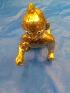 shivjal Laddu Gopal Idol Quality/Brass Laddu Gopal Idol/Golden Bal ...