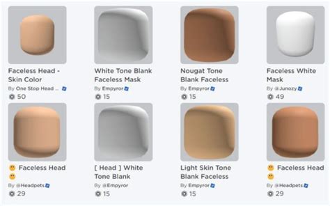 How to Be Face Less Roblox Free 的图像结果