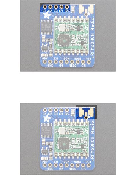 RFM69HCW and RFM9X LoRa Packet Radio Breakouts Datasheet by Adafruit ...