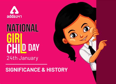 NGCD : National Girl Child Day observed on 24 January 2022